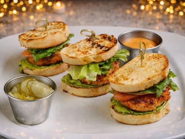 Salmon Sliders