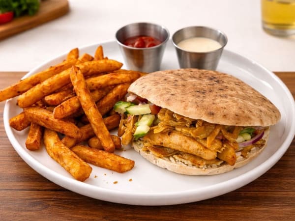 tuna steak Shawarma Pita