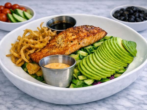 Salmon Rice Bowl