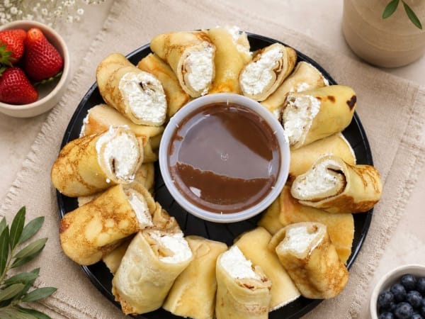 Cheese Blintzes Platter
