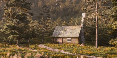 Nature scene render by Mason.3d