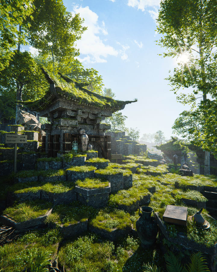 Arborea summer render