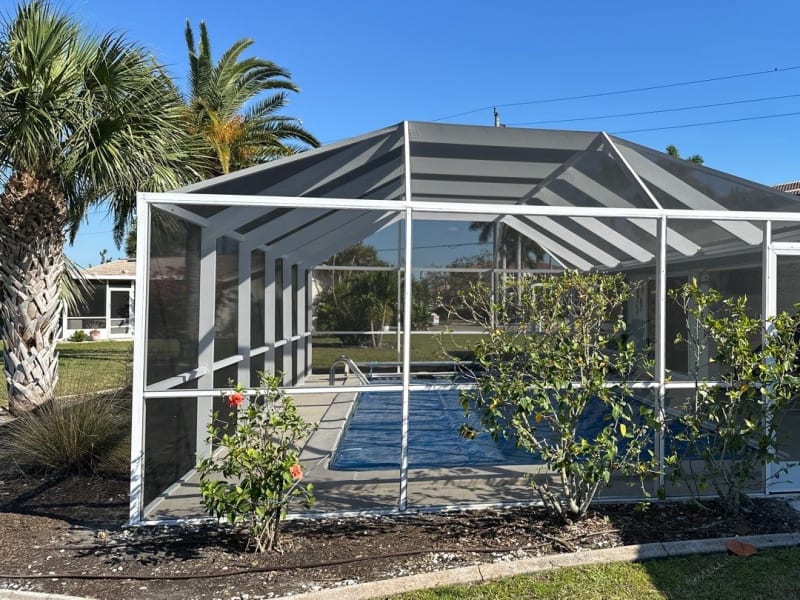Screen Enclosure Repair, Rescreening and Paint in Punta Gorda, FL - Photo 3