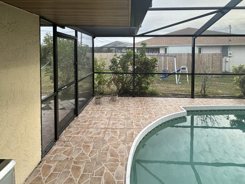 New Pool Cage Installation in Cape Coral, FL - Photo 3