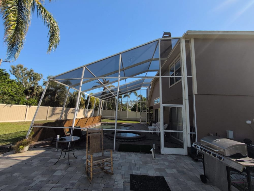 New Pool Cage Installation - Demo Old Cage in Bradenton, FL - Photo 4