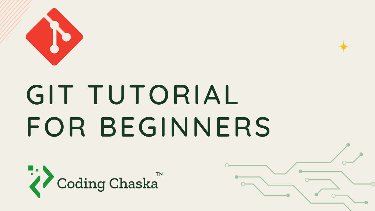 Git & GitHub Tutorial for beginners