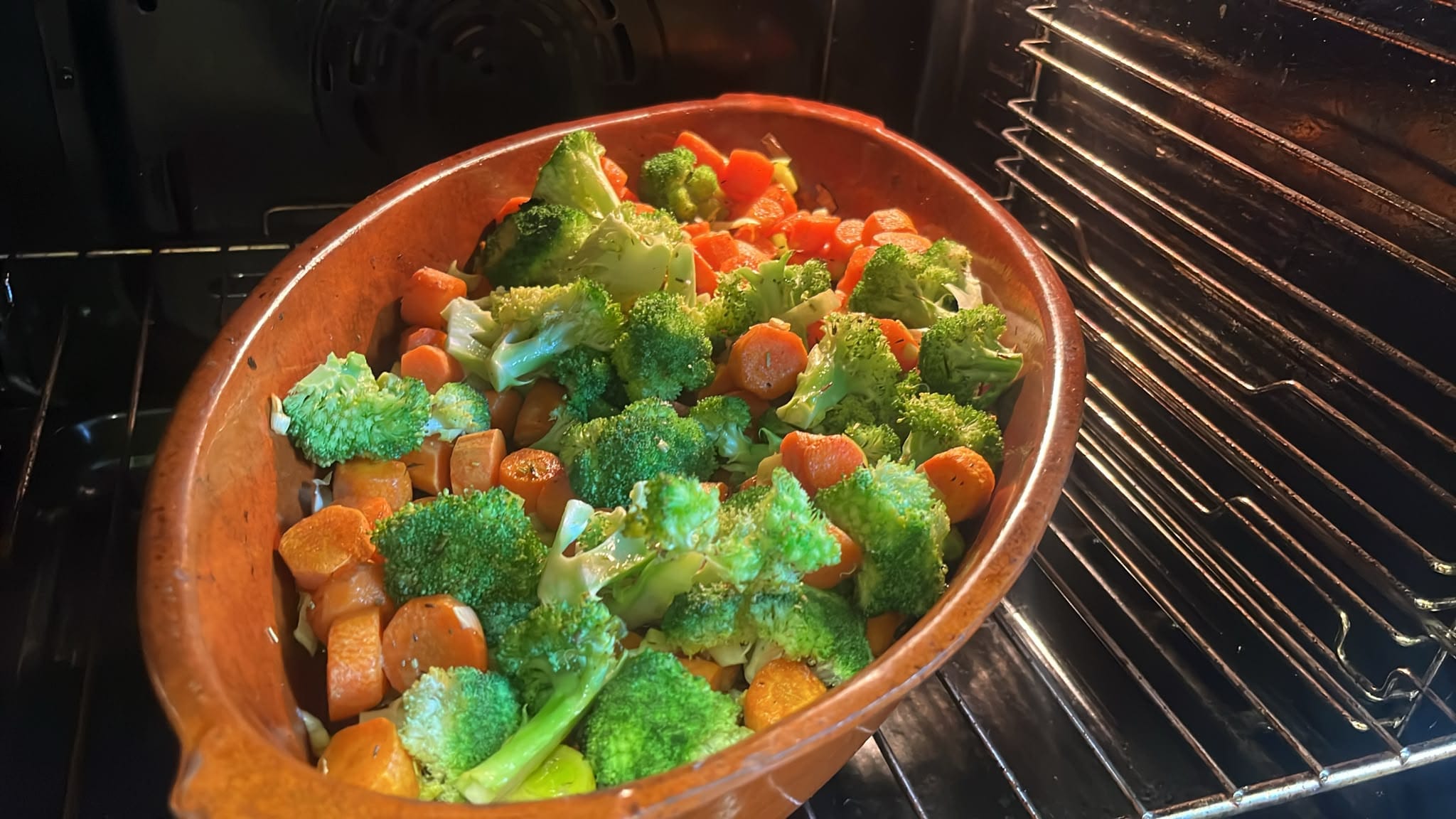 Verduras de temporada asadas al horno