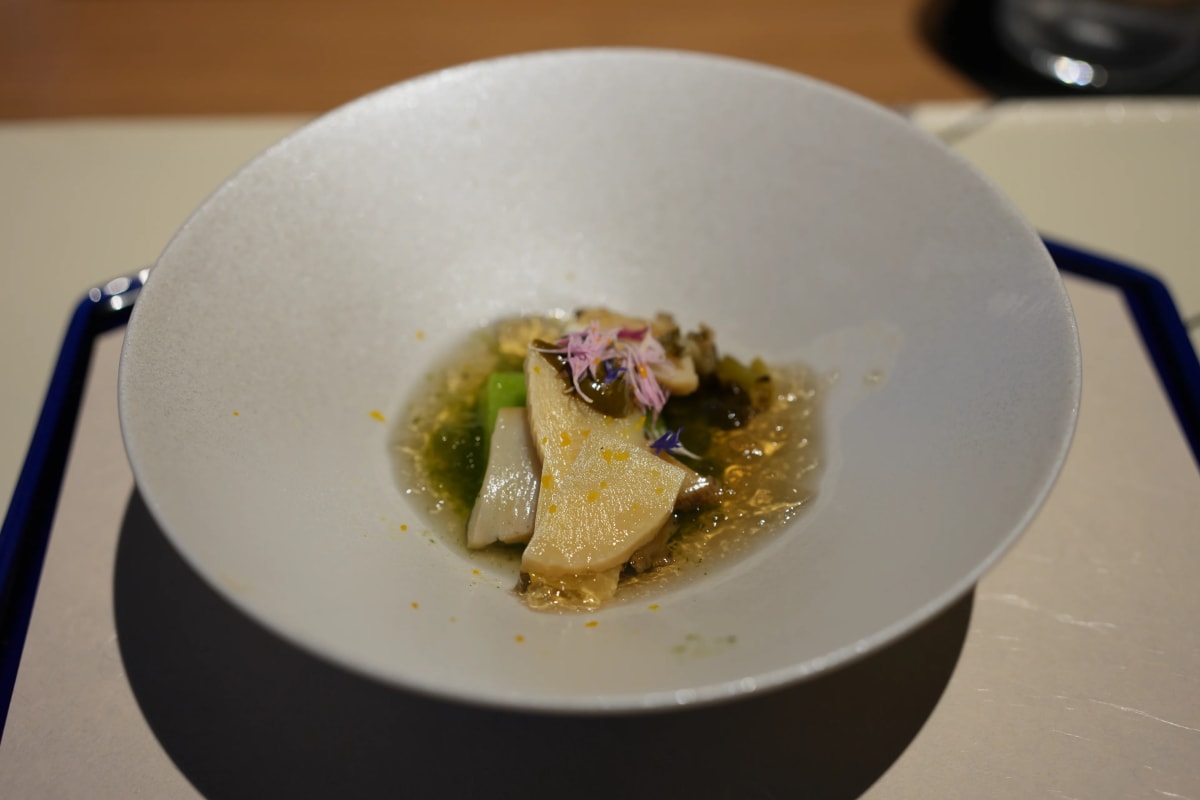 夕食の前菜 ジュレ