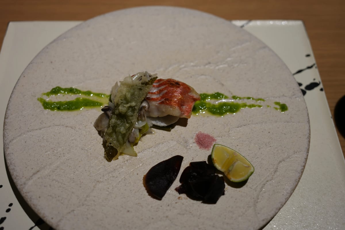 コース料理2 魚料理（自分）