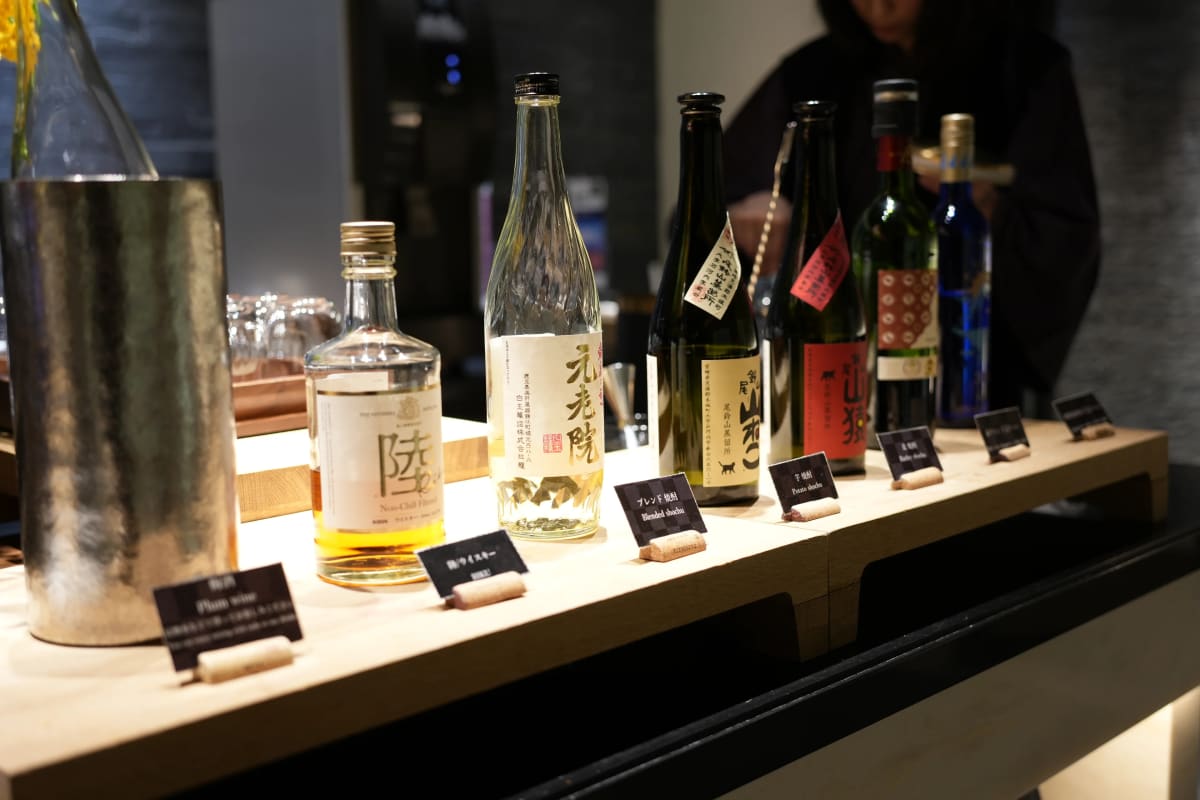 ラウンジのお酒