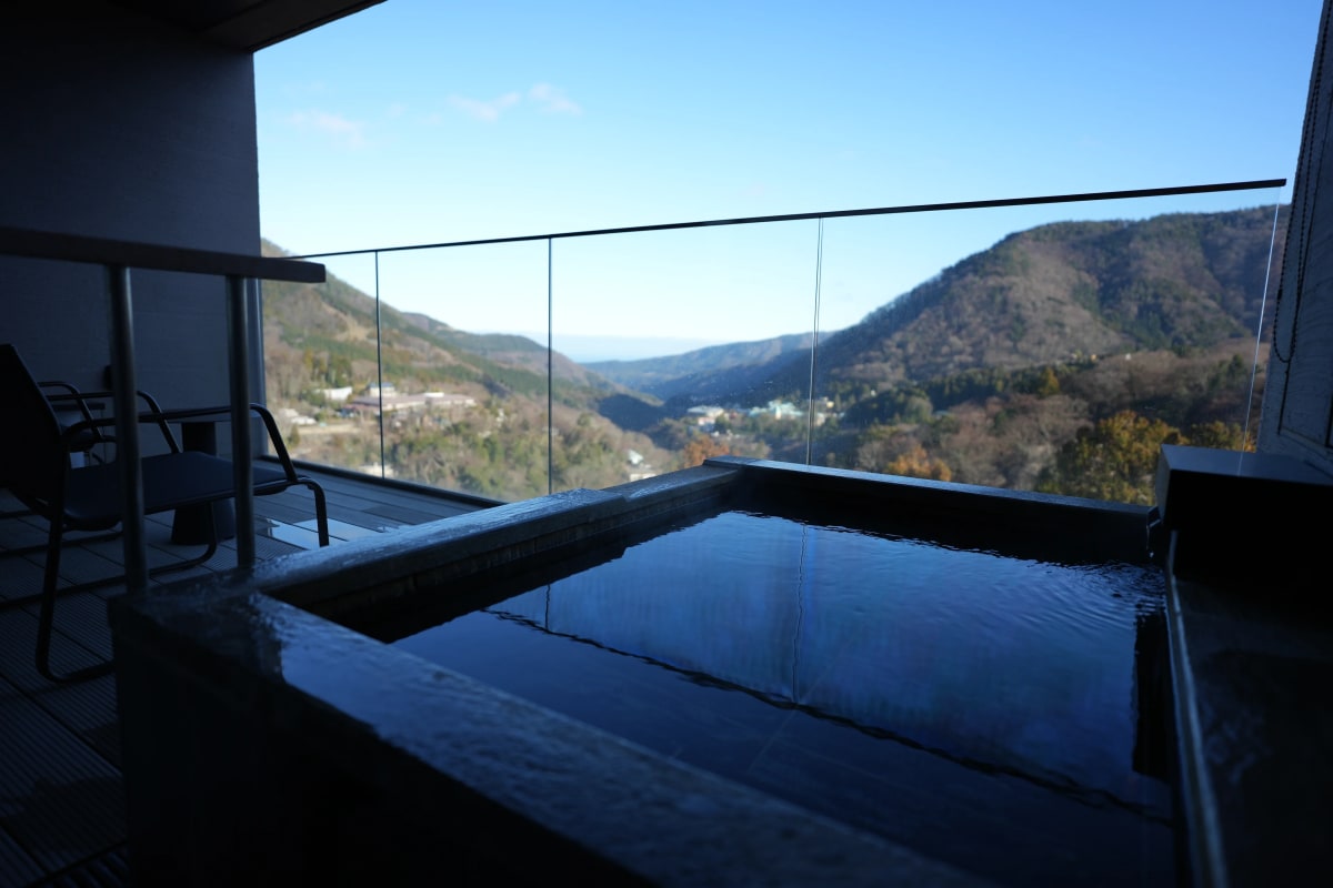 部屋の露天風呂