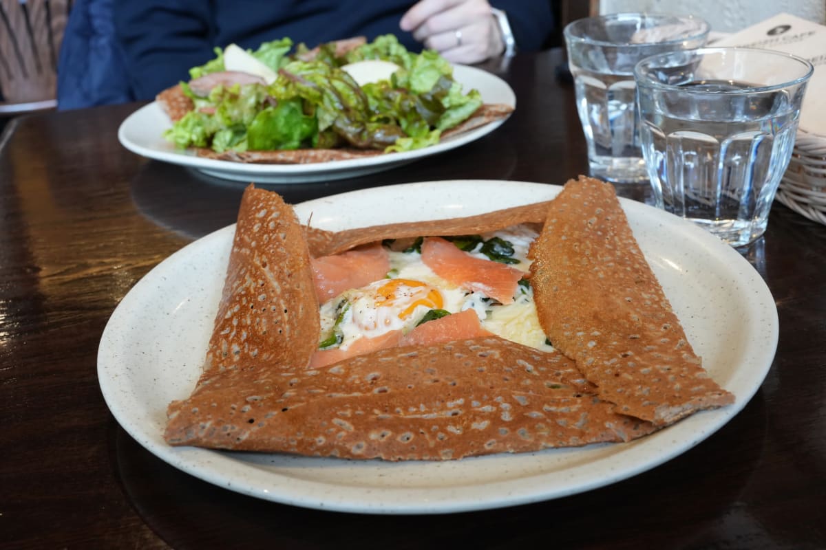 ガレット, 具材がたっぷり