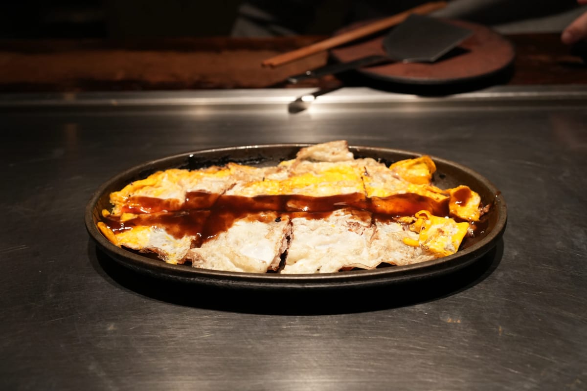 人生初の豚平焼