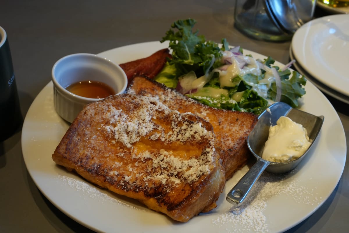 ここは虎ノ門ヒルズの中にあるのでとても開放的で気持ちいい