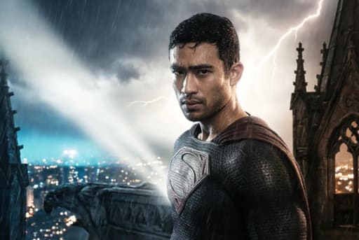 Superhero Movie Trailer AI preset example