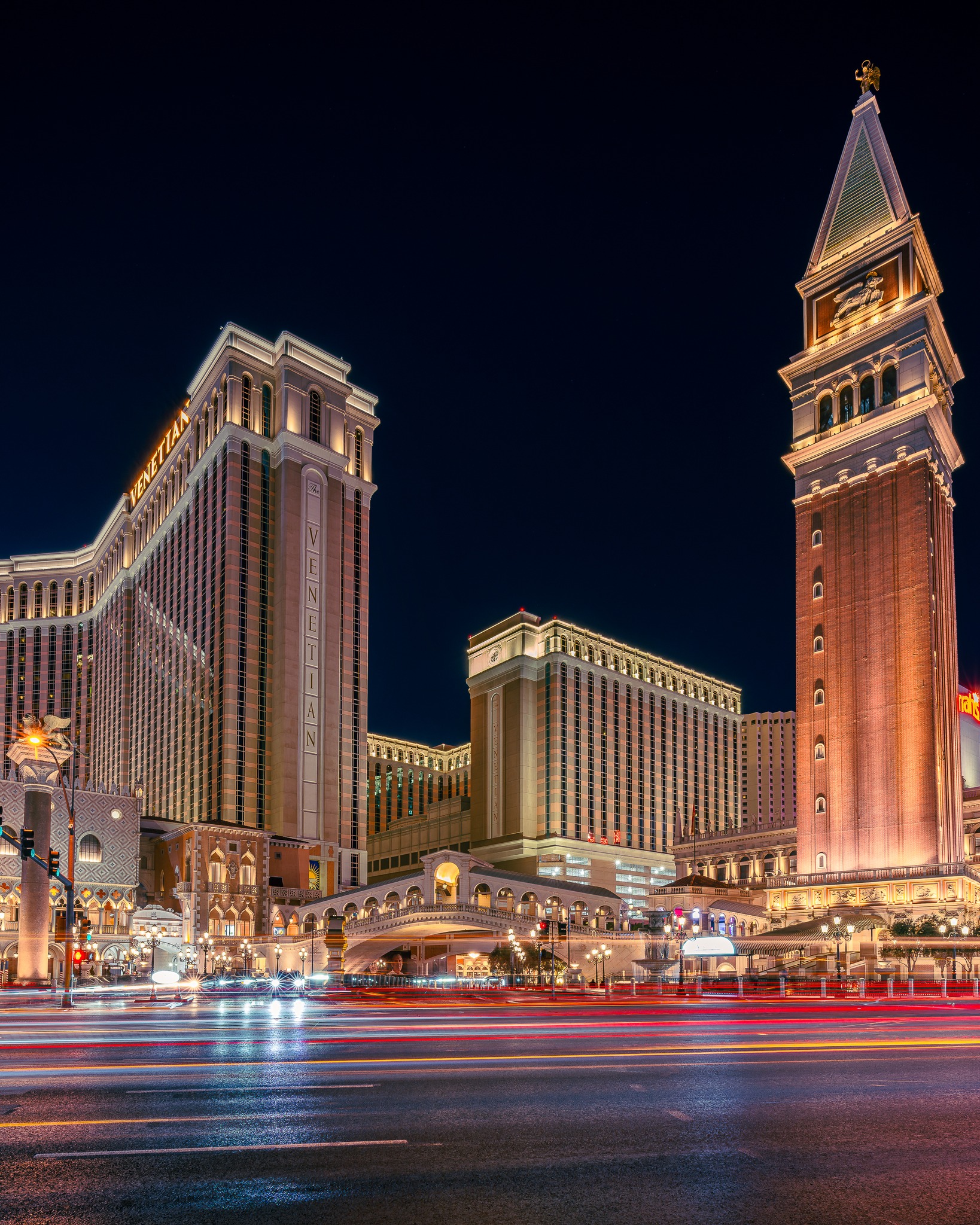 Venetian Exterior Night