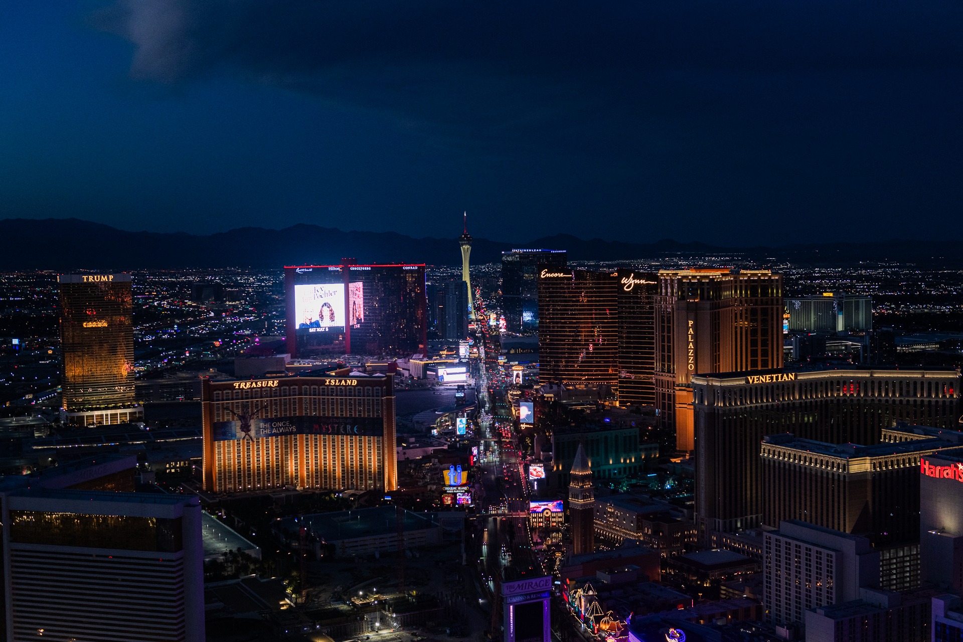 Las Vegas Strip Aerial