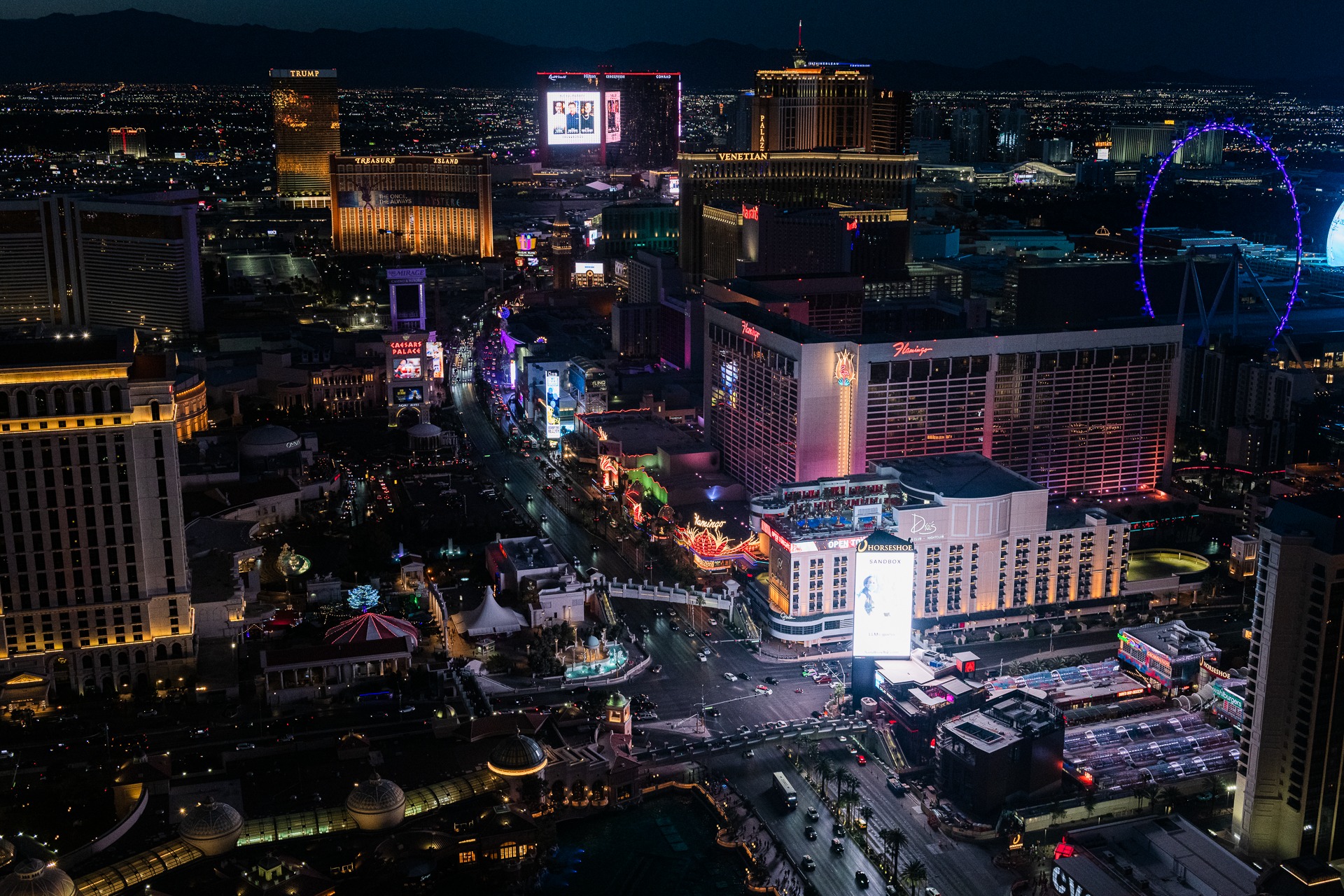 Las Vegas Strip Night