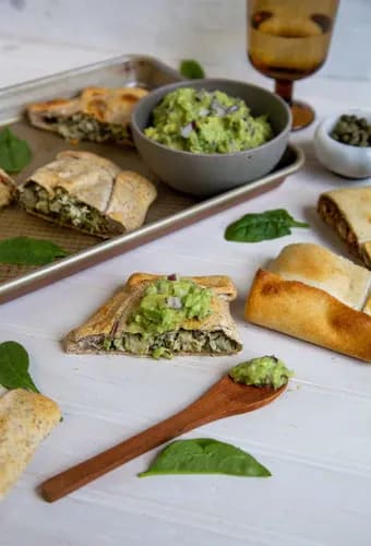 Recetas saladas • Dip de palta para empanadas vegetarianas (6 personas)