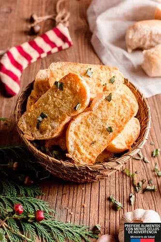 Recetas saladas • Pan de ajo