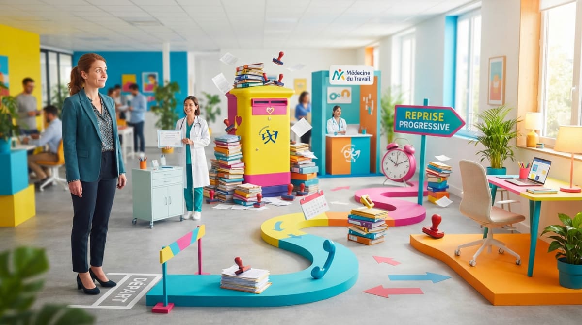 Arrêt de travail pour burn-out : le parcours réel en France