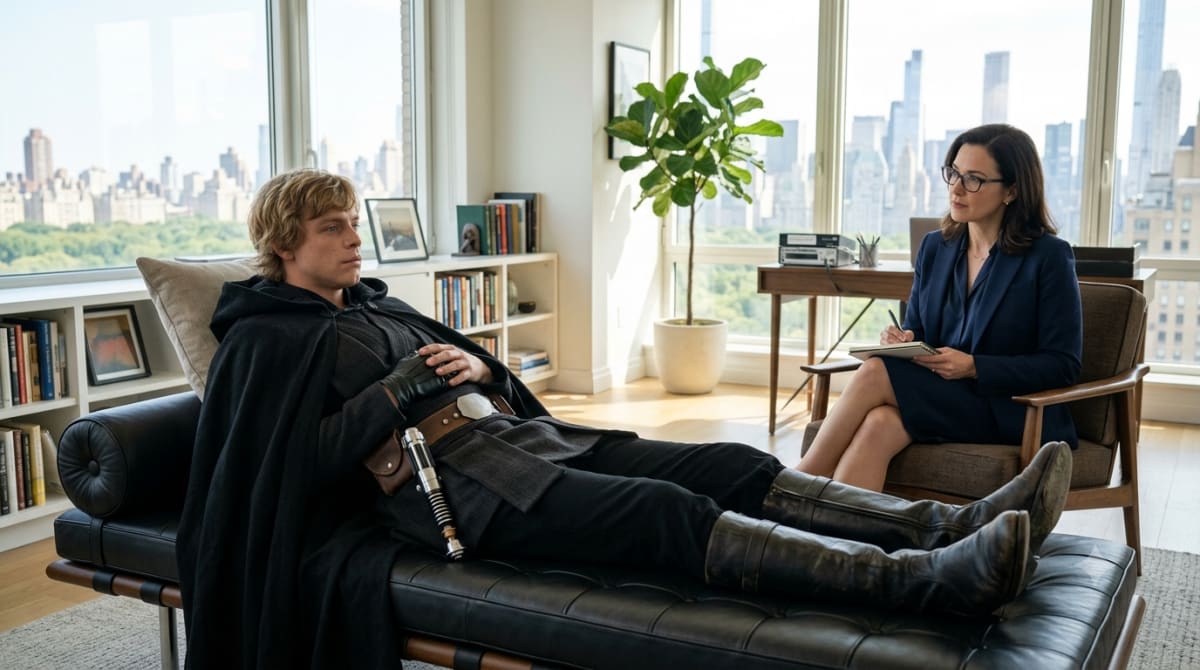 Luc Skywalker sur le divan : psychologie d'un Jedi