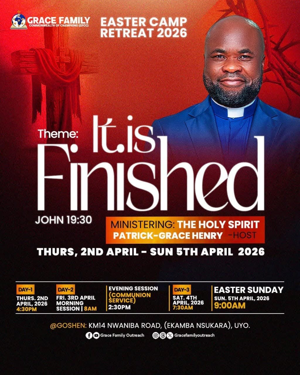 Easter Camp: IT IS FINISHED