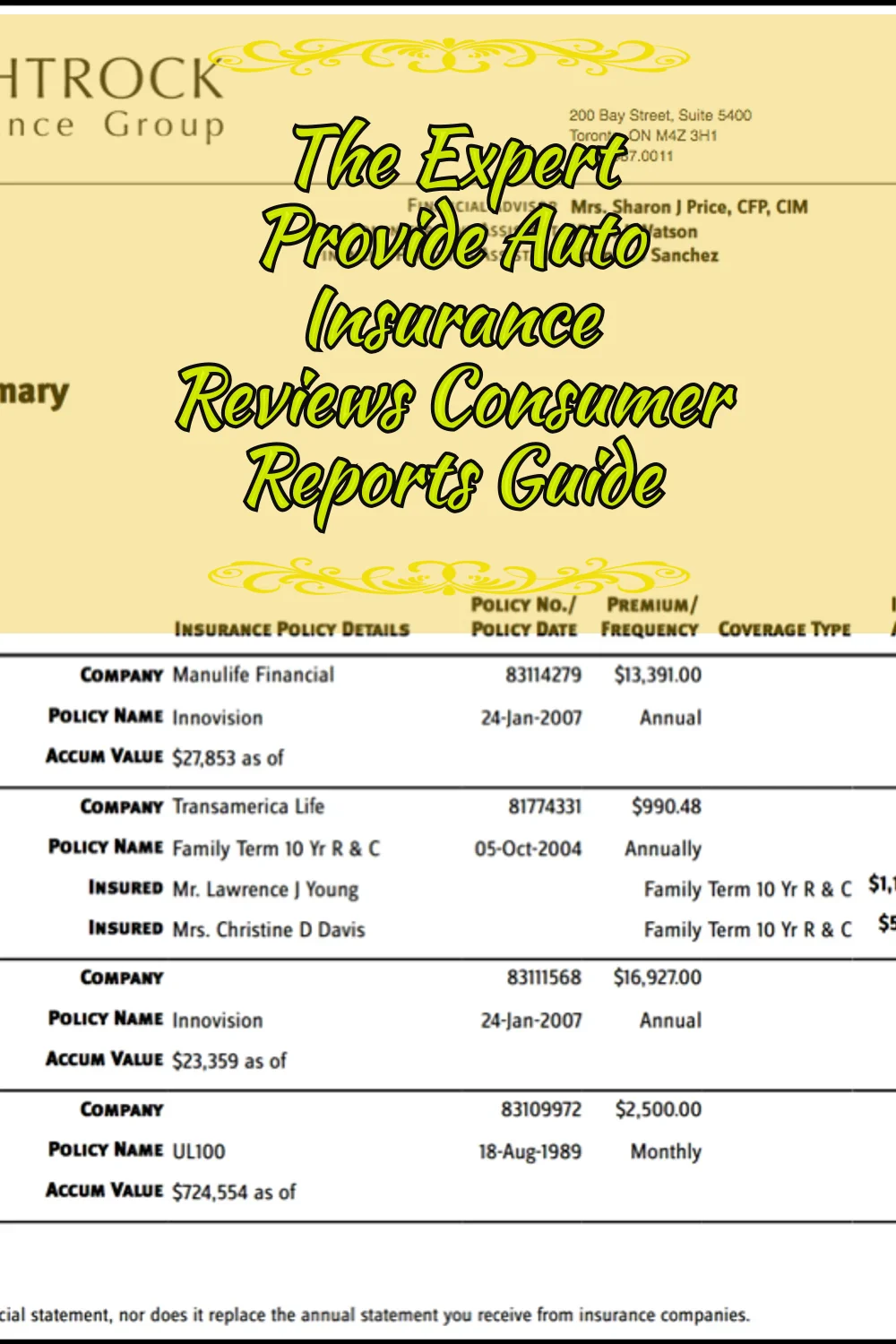 Ticoon Introduces a Consolidated Insurance Summary Report for Consumers ...