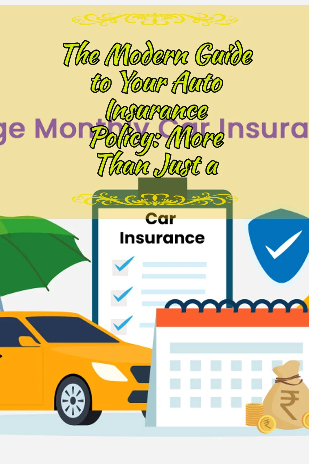 Monthly Auto Insurance