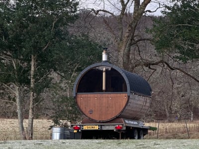 Fire & Steam Sauna outdoor sauna in Gairloch, Highland, Scotland