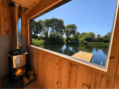 Ember Haus outdoor sauna in Dorchester, Dorset, South