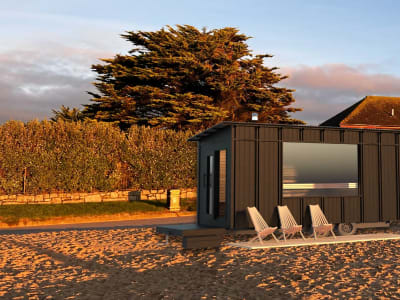 Kiln Sauna, Flushing outdoor sauna in Flushing, Cornwall, South West