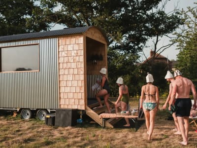 Kindred Sauna outdoor sauna in Horsham, Sussex, South East
