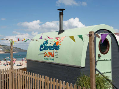 Shoreline Sauna, Lyme Regis outdoor sauna in Lyme Regis, Dorset, South