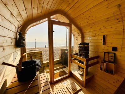 Southsea Sauna outdoor sauna in Southsea, Hampshire, South