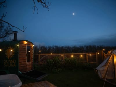 Sunnd Sauna outdoor sauna in Bantham, Devon, South West