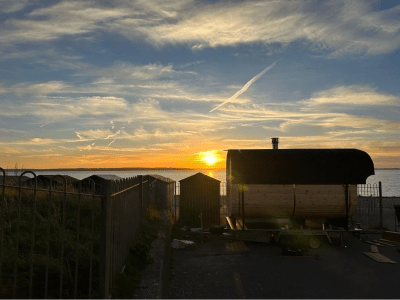 The Solent Sauna outdoor sauna in Portsmouth, Hampshire, South East