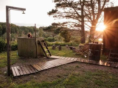 The Somewhere Sauna outdoor sauna in Dartington, Devon, South West