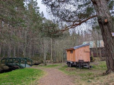 Toast Sauna at The Lazy Duck outdoor sauna in Nethy Bridge, Highland, Scotland