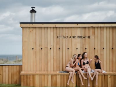 Wild Scottish Sauna, St Andrews outdoor sauna in St Andrews, Fife, Scotland