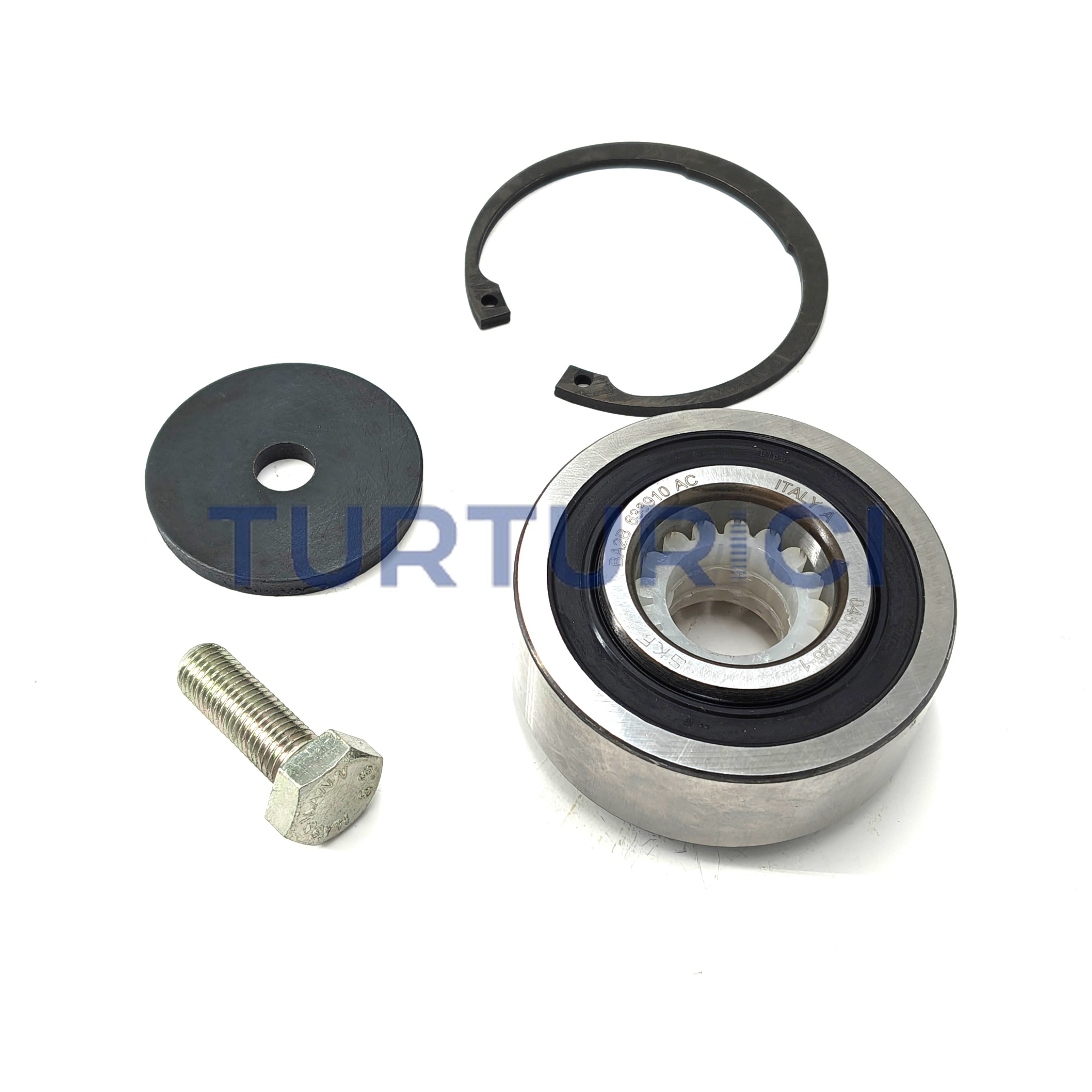 KIT COJINETE + ANILLO + TORNILLO + ARANDELA 6S-450