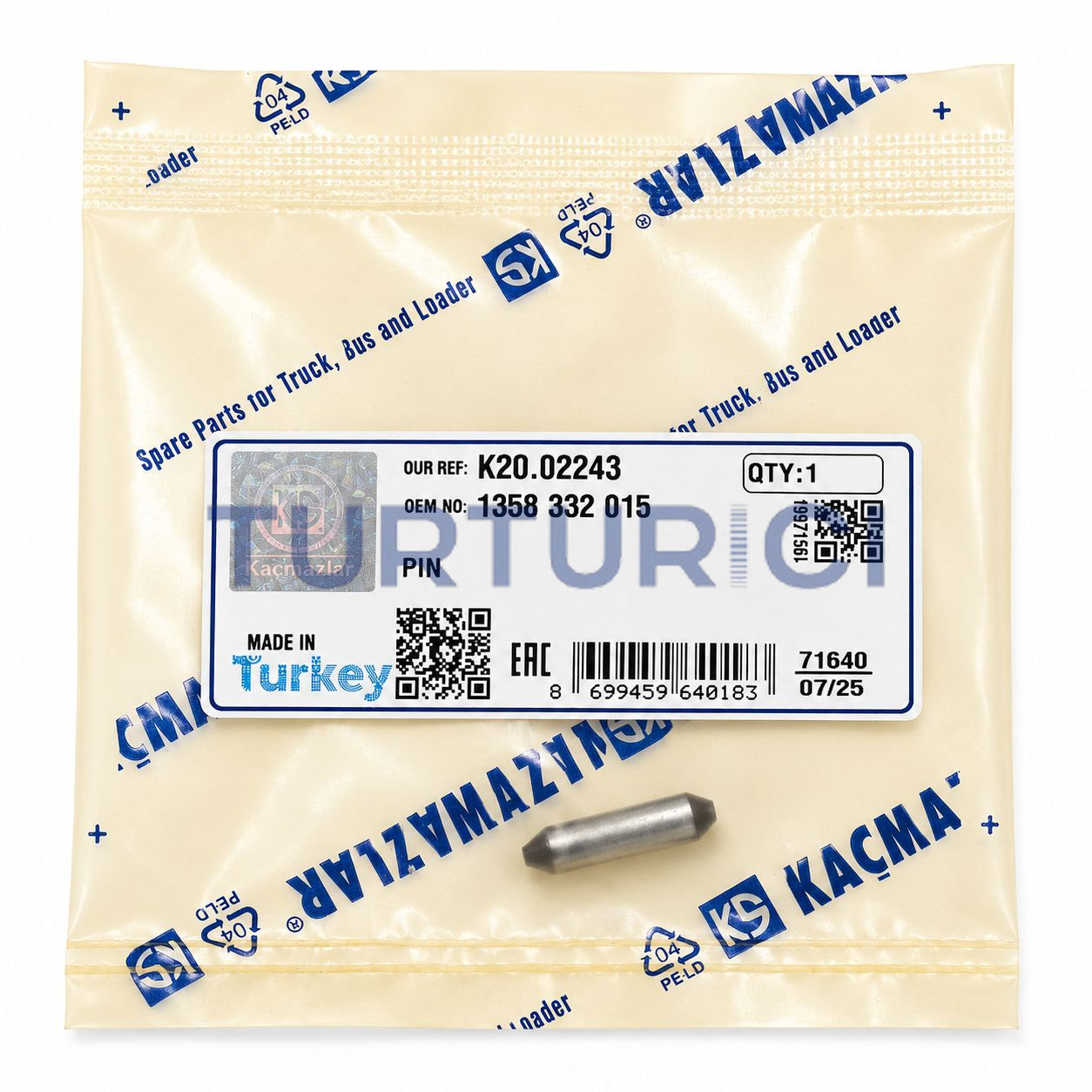 PASADOR DE ARRASTRE ENG. SOLAR GP 16AS-2630