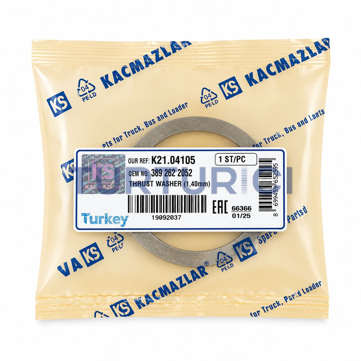 ARANDELA ESPACIADORA 1,40