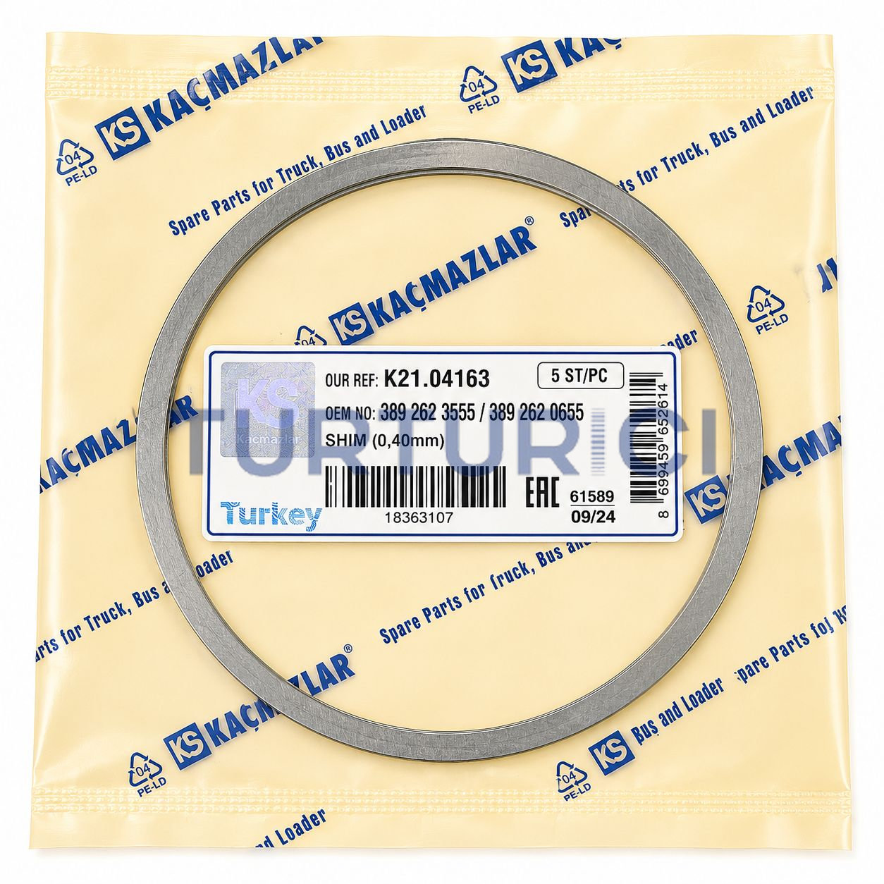ARANDELA SUPLEMENTO 0.40 MM G240/210