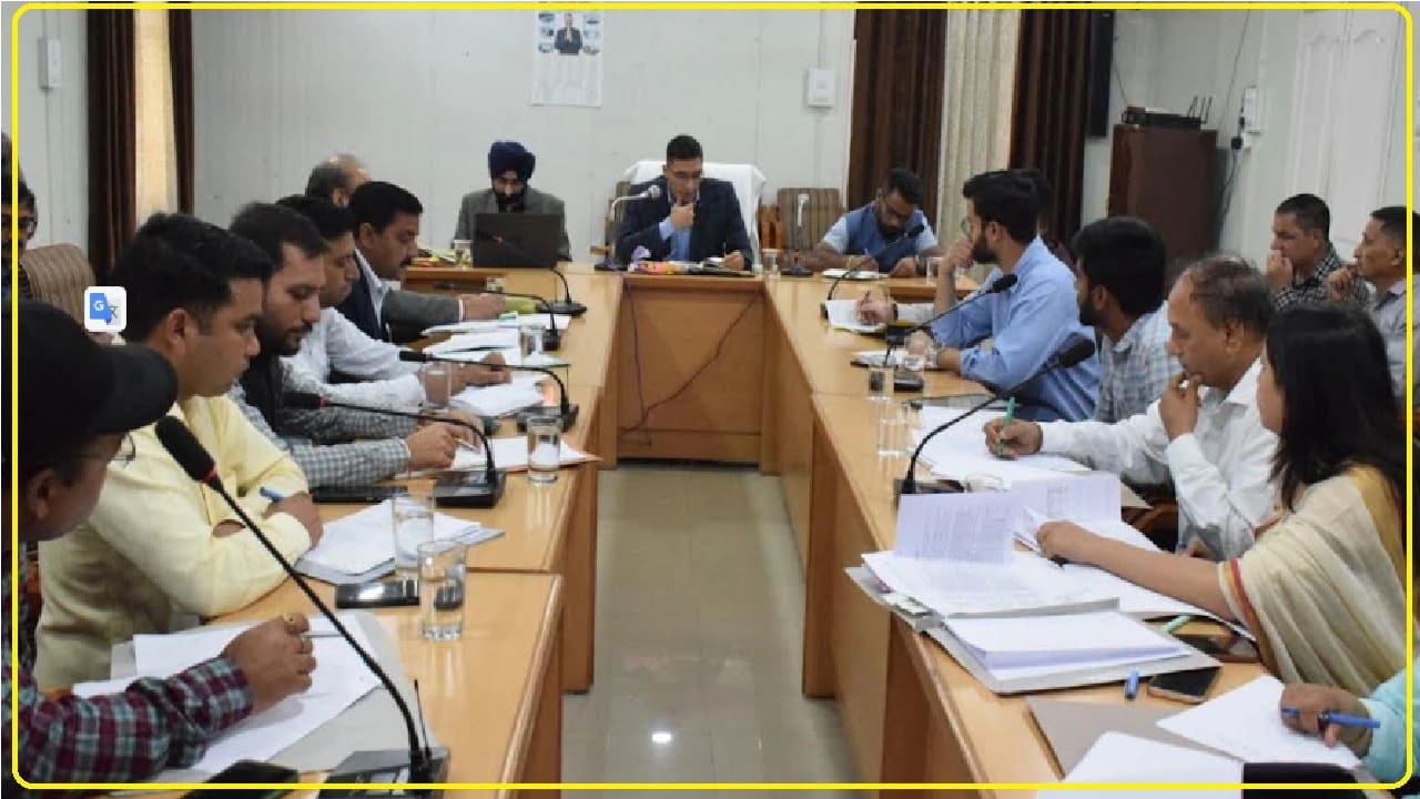 पांगी में आयोजित किए जा रहे राज्य स्तरीय हिमाचल दिवस समारोह की तैयारीयों बारे बैठक आयोजित,