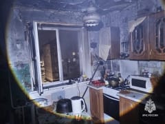 Спасение людей из огня в Башкирии