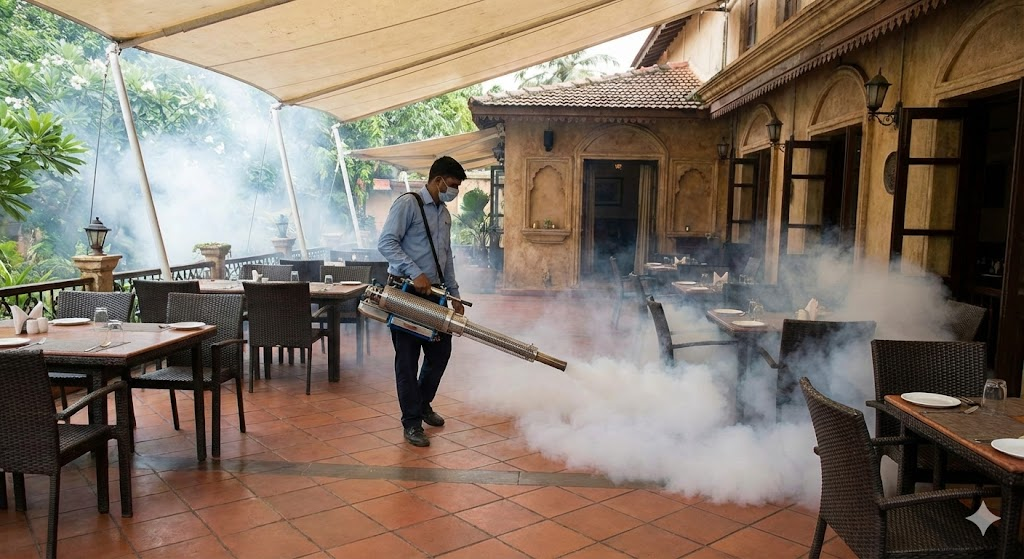 Commercial pest control service in Noida for restaurant and office pest management