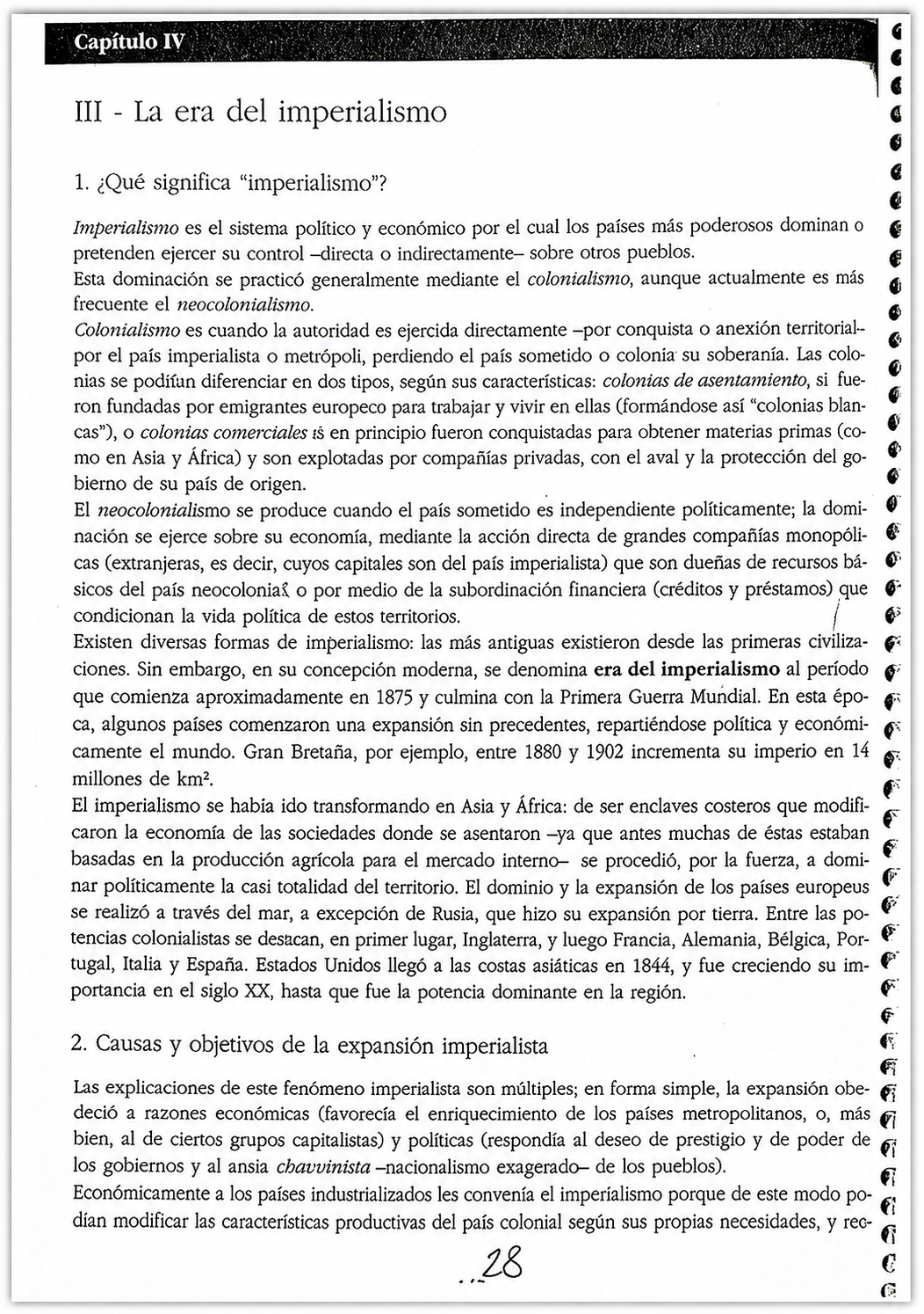 Portada de La Era del Imperialismo