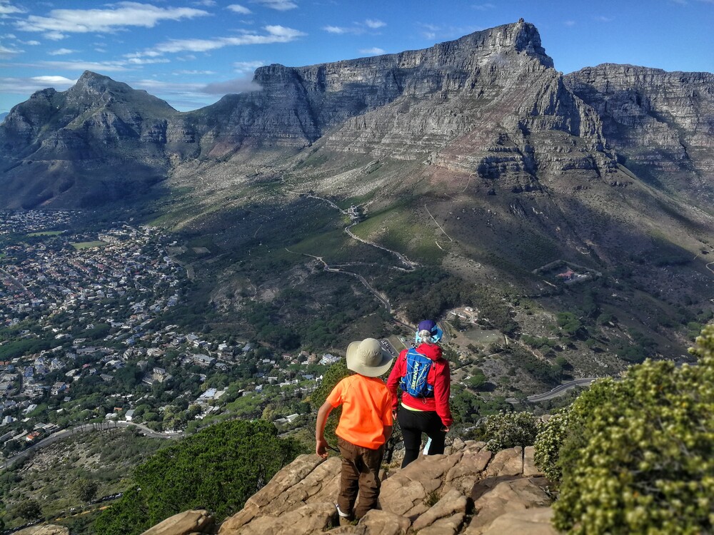 Lion's head table mountain view - The Cape Town Local