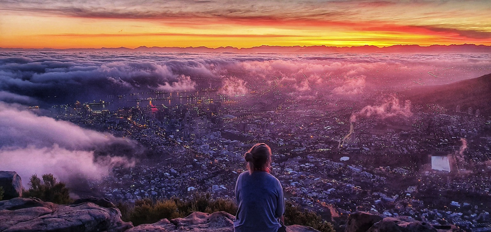 Lion's head sunrise